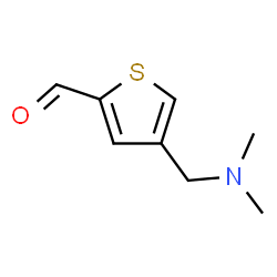 ChemSpider 2D Image | 4-((dimethylamino)methyl)thiophene-2-carbaldehyde | C8H11NOS
