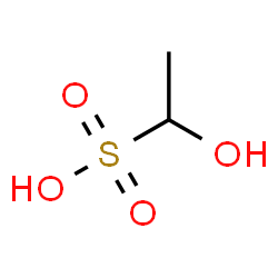 ChemSpider 2D Image | 1-Hydroxyethanesulfonic acid | C2H6O4S