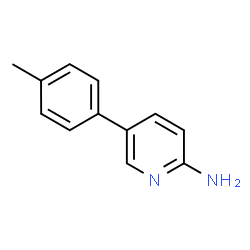 ChemSpider 2D Image | 5-(p-Tolyl)pyridin-2-amine | C12H12N2