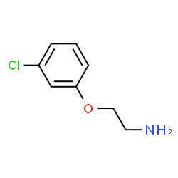 ChemSpider 2D Image | 2-(3-Chlorophenoxy)ethanamine | C8H10ClNO