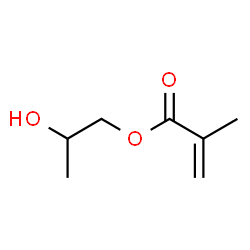 ChemSpider 2D Image | 2-Hydroxypropyl methacrylate | C7H12O3