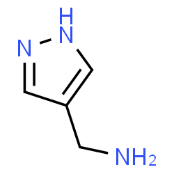 ChemSpider 2D Image | (1H-pyrazol-4-yl)methanamine | C4H7N3