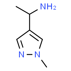 ChemSpider 2D Image | 1-(1-methylpyrazol-4-yl)ethanamine | C6H11N3