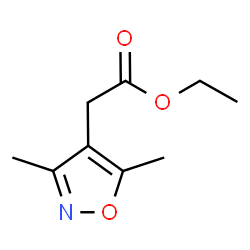 ChemSpider 2D Image | Ethyl (3,5-dimethyl-1,2-oxazol-4-yl)acetate | C9H13NO3