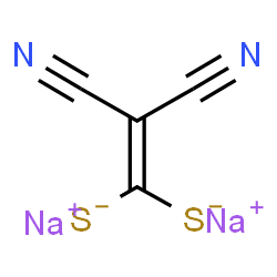ChemSpider 2D Image | Disodium 2,2-dicyano-1,1-ethenebis(thiolate) | C4N2Na2S2