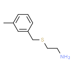 ChemSpider 2D Image | 2-[(3-Methylbenzyl)sulfanyl]ethanamine | C10H15NS