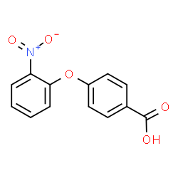 ChemSpider 2D Image | 4-(2-Nitrophenoxy)benzoic acid | C13H9NO5