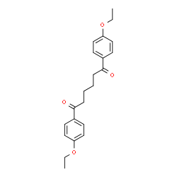 ChemSpider 2D Image | 1,6-Bis(4-ethoxyphenyl)-1,6-hexanedione | C22H26O4