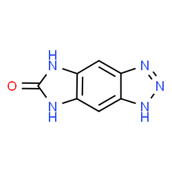 ChemSpider 2D Image | 5,7-Dihydroimidazo[4,5-f]benzotriazol-6(1H)-one | C7H5N5O
