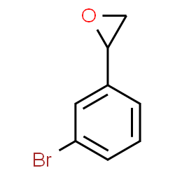 ChemSpider 2D Image | 3-bromostyrene oxide | C8H7BrO