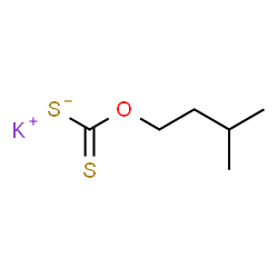 ChemSpider 2D Image | Potassium O-(3-methylbutyl) carbonodithioate | C6H11KOS2