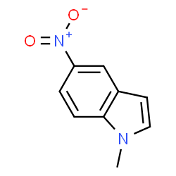 ChemSpider 2D Image | 1-Methyl-5-Nitroindole | C9H8N2O2