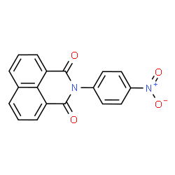 ChemSpider 2D Image | 2-(4-Nitrophenyl)-1H-benzo[de]isoquinoline-1,3(2H)-dione | C18H10N2O4