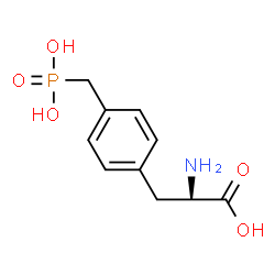 ChemSpider 2D Image | 4-(Phosphonomethyl)phenylalanine | C10H14NO5P