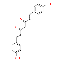 ChemSpider 2D Image | BIS(4-HYDROXYCINNAMOYL)METHANE | C19H16O4