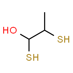 ChemSpider 2D Image | 1,2-Dimercapto-1-propanol | C3H8OS2