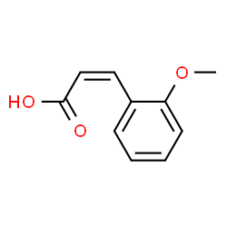 ChemSpider 2D Image | cis-2-Methoxycinnamic Acid | C10H10O3