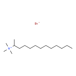 ChemSpider 2D Image | N,N,N-Trimethyl-2-tridecanaminium bromide | C16H36BrN