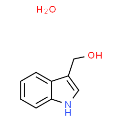 ChemSpider 2D Image | Indole-3-carbinol hydrate | C9H11NO2