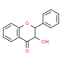 ChemSpider 2D Image | 3-hydroxyflavanone | C15H12O3