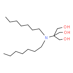 ChemSpider 2D Image | 2-(Diheptylamino)-2-(hydroxymethyl)-1,3-propanediol | C18H39NO3