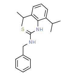 ChemSpider 2D Image | 1-Benzyl-3-(2,6-diisopropylphenyl)thiourea | C20H26N2S