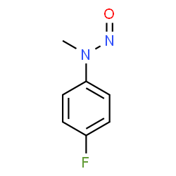 ChemSpider 2D Image | 4-Fluoro-N-methyl-N-nitrosoaniline | C7H7FN2O