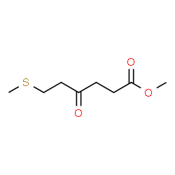 ChemSpider 2D Image | Methyl 6-(methylsulfanyl)-4-oxohexanoate | C8H14O3S