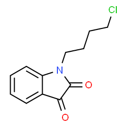 ChemSpider 2D Image | 1-(4-Chlorobutyl)-1H-indole-2,3-dione | C12H12ClNO2