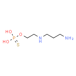 ChemSpider 2D Image | O-{2-[(3-Aminopropyl)amino]ethyl} dihydrogen phosphorothioate | C5H15N2O3PS