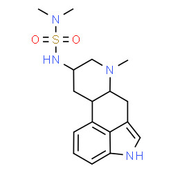 ChemSpider 2D Image | N,N-Dimethyl-N'-(6-methylergolin-8-yl)sulfuric diamide | C17H24N4O2S