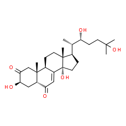 ChemSpider 2D Image | 2-dehydroecdysone | C27H42O6