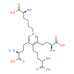 ChemSpider 2D Image | desmosine | C24H40N5O8