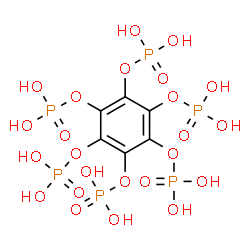 ChemSpider 2D Image | Benzene-1,2,3,4,5,6-hexayl hexakis[dihydrogen (phosphate)] | C6H12O24P6