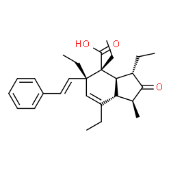 ChemSpider 2D Image | (+)-spiculoic acid A | C27H36O3