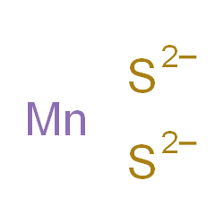 ChemSpider 2D Image | manganese disulfide | MnS2