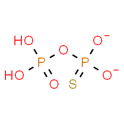 ChemSpider 2D Image | Dihydrogen thiodiphosphate | H2O6P2S