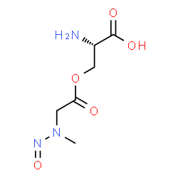 ChemSpider 2D Image | O-(N-NITROSOSARCOSYL)-L-SERINE | C6H11N3O5