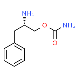ChemSpider 2D Image | (2S)-2-Amino-3-phenylpropyl carbamate | C10H14N2O2