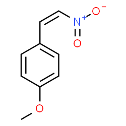 ChemSpider 2D Image | 1-Methoxy-4-[(Z)-2-nitrovinyl]benzene | C9H9NO3