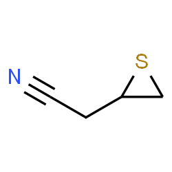 ChemSpider 2D Image | 2-Thiiranylacetonitrile | C4H5NS