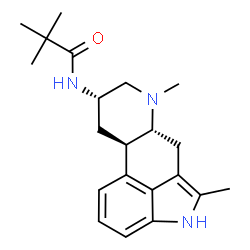 ChemSpider 2D Image | N-[(8alpha)-2,6-Dimethylergolin-8-yl]-2,2-dimethylpropanamide | C21H29N3O