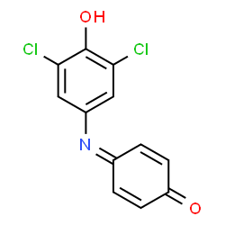 ChemSpider 2D Image | dichlorphenolindophenol | C12H7Cl2NO2