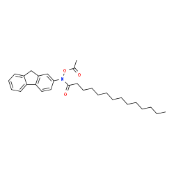 ChemSpider 2D Image | N-Acetoxy-N-(9H-fluoren-2-yl)tetradecanamide | C29H39NO3