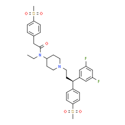 ChemSpider 2D Image | AZD-5672 | C32H38F2N2O5S2