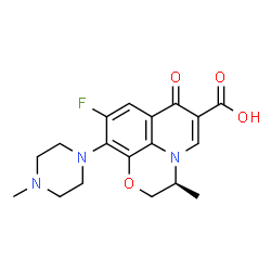 ChemSpider 2D Image | Levofloxacin | C18H20FN3O4