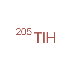 ChemSpider 2D Image | (~205~Tl)Thallium | 205Tl