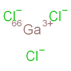 ChemSpider 2D Image | (~66~Ga)Gallium trichloride | Cl366Ga