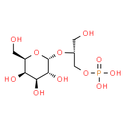 ChemSpider 2D Image | 2-(alpha-D-galactosyl)-sn-glycerol 3-phosphate | C9H19O11P