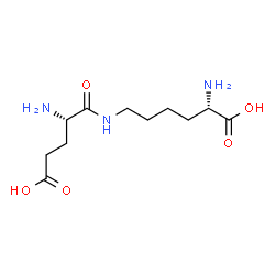 ChemSpider 2D Image | N~6~-L-alpha-Glutamyl-L-lysine | C11H21N3O5